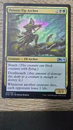 Poison-Tip Archer Core Set 2019 220 NM - Image 1