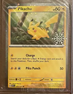 2025 Pokemon TCG Holiday Calendar Promos (8) + 2025 World Championship Pikachu - Image 4