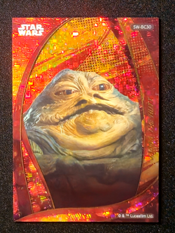 JABBA THE HUTT 2025 Star Wars CardFun Power of the Force Orange #SW-BC30 064/100 - Image 1