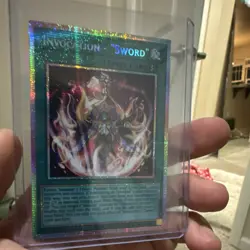 Konami Yu-Gi-Oh! TCG Invocation "Sword" CORI-EN053 Starlight Rare Foil 1st Ed - Image 1
