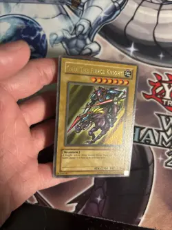 Gaia The Fierce Knight LOB-006 Ultra Rare Unlimited Yugioh LP (WNU) - Image 2