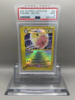 Clefable Reverse Foil Expedition 41/165 PSA 9 Pokemon TCG! - Image 1