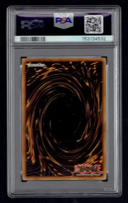 2005 Yugioh Blue-Eyes Ultimate Dragon Jump Magazine Promo PSA 9 MINT - Image 2