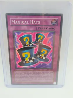 Yugioh! MP Magical Hats - PSV-033 - Super Rare - 1st Edition LP - Image 1