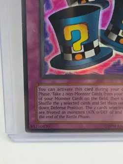 Yugioh! MP Magical Hats - PSV-033 - Super Rare - 1st Edition LP - Image 5