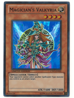 Magician's Valkyria (Super Rare) CT07-EN022 2010 Collectors Tin LMTD Edition LP - Image 1