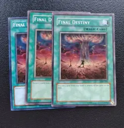 Yu-Gi-Oh - Final Destiny - Full Playset X3 - Image 1