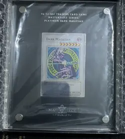 Yu-Gi-Oh! Masterpiece Series Platinum Dark Magician Silver EU version - Image 1