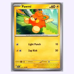 Pokemon - Pawmi - 074/198 - Scarlet and Violet - Base Set - Image 1