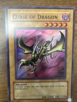 Yu-Gi-Oh! Curse Of Dragon Super Rare LOB-066 - Image 3