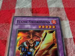 Yu-Gi-Oh! Flame Swordsman LOB-003 Unlimited Exactly as Seen - Image 2
