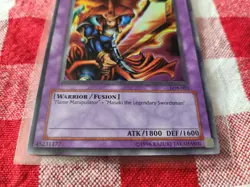 Yu-Gi-Oh! Flame Swordsman LOB-003 Unlimited Exactly as Seen - Image 3