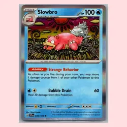 Pokemon - Slowbro - 043/198 - Scarlet and Violet - Base Set - Image 1