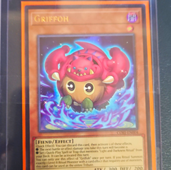 Konami Yu-Gi-Oh! TCG Griffoh CORI-EN004 Chaos Origins 1st Ed Foil SR - Image 1