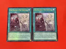 2x The FaLLen & The Virtuous | CH01-EN019 | Ultra Rares | 1st Edition | YuGiOh! - Image 1