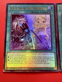 2x The FaLLen & The Virtuous | CH01-EN019 | Ultra Rares | 1st Edition | YuGiOh! - Image 3