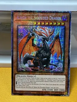 Yu-Gi-Oh! Albion the Shrouded Dragon Rarity Collection V 1st Ed Starlight Rare - Image 1