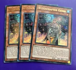x3 *EURO ENGLISH* Witchcrafter Genni Ultra 1st MAMA-EN023 NM Yugioh - Image 1