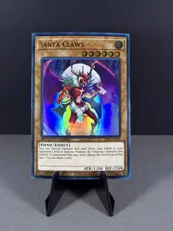 Yu-Gi-Oh Santa Claws, SS05-ENV01, 1st Edition Near Mint Unplayed - Image 1