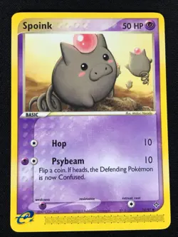 Pokemon Spoink 74/97 Common (NM) - Image 1