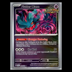 Pokemon Temporal Forces - Flutter Mane 078/162 Reverse Holo - Scarlet & Violet - Image 1