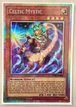 YuGiOh! Celtic Mystic (Starlight Rare) CORI-EN003 1st Edition NM - Image 1