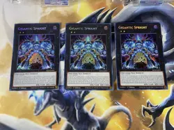 Yugioh! 3x Gigantic Spright BLTR-EN091 Secret Rare 1st Ed NM - Image 1
