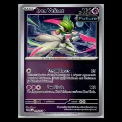 Pokemon Temporal Forces - Iron Valiant 079/162 Reverse Holo - Scarlet & Violet - Image 1