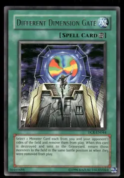 DIFFERENT DIMENSION GATE DCR-EN044 R YU-GI-OH UNLIMITED NM/M - Image 1