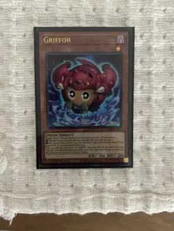 Konami Yu-Gi-Oh! Griffoh CORI-EN004 Chaos Origins 1st Ed Secret Rare Holo - Image 1