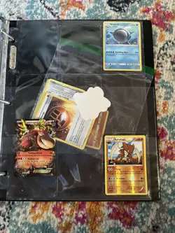 Pokemon Cards Lot Binder w/ Lot of Cards Includes All Cards Pictured And More - Image 2
