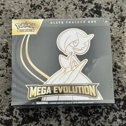 Pokemon TCG Mega Evolution Elite Trainer Box English 2025 40 Cards 1 Box - Image 1
