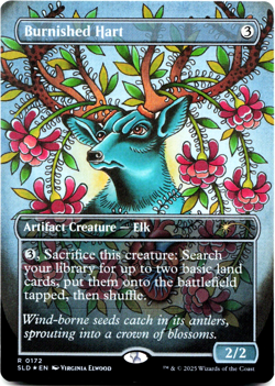 Burnished Hart (Rainbow Foil) - [Secret Lair Drop Series] SLD 172 Magic MTG - Image 2