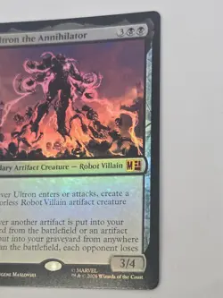 MTG Ultron, The Annihilator (0668) Foil Mythic Marvel Super Heroes NM - Image 2