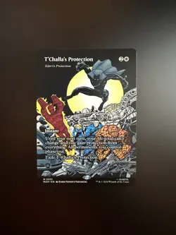 MTG Marvel Super Heroes T'Challa's Protection Showcase 0051 Non-Foil - Image 1