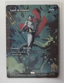 Lord of Atlantis (Borderless) 56 Marvel Universe Eternal-Legal MTG - Image 1