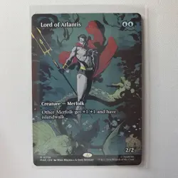 Lord of Atlantis (Borderless) 56 Marvel Universe Eternal-Legal MTG - Image 2