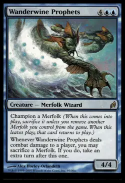 MTG Lorwyn #95 Wanderwine Prophets - Lightly played - Image 1