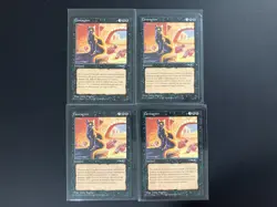 4 x CONTAGION from AL Alliances MTG Magic the Gathering Vintage Black - Image 1