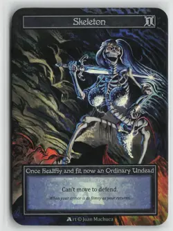 Sorcery Contested Realm Gothic Skeleton Promo Alpha Investments - Image 1