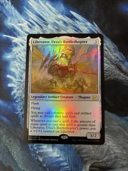 MTG Liberator, Urza's Battlethopter *FOIL* The Brothers' War 237 NM - Image 1