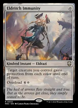 1x Eldritch Immunity - Ripple Foil Light Play, English Commander: Modern Horizon - Image 1