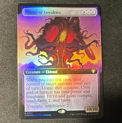 Wizards of the Coast Flayer of Loyalties Commander Masters 0747 Rare Foil ENG NM - Image 1