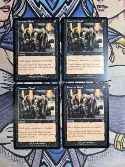 4x Innocent Blood - NM/LP Odyssey MTG Magic the Gathering - Image 1