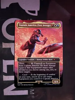 Captain America, First Avenger Secret Lair Drop Regular mtg - Image 1