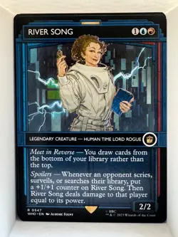 River Song (Showcase) R Universes Beyond: Doctor Who 547 NM - Image 1