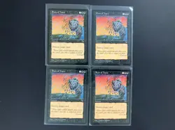 4 x RAIN OF TEARS from TE Tempest MTG Magic the Gathering Vintage Black - Image 1