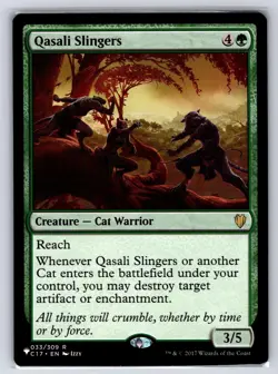 Qasali Slingers 033/309 Rare The List Reprints Magic: The Gathering Near Mint - Image 1