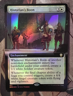 Historian's Boon Extended Art Commander: Dominaria United Foil #71 MTG - Image 1