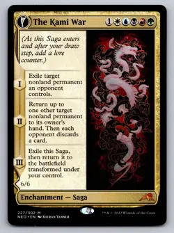 The Kami War 227 Mythic Kamigawa: Neon Dynasty MTG Near Mint - Image 1